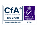 ISO27001 Certification Logo - CfA