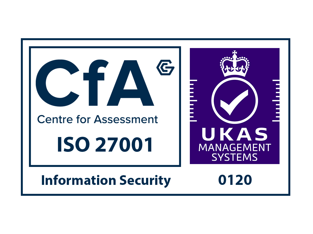 ISO27001 Certification Logo - CfA